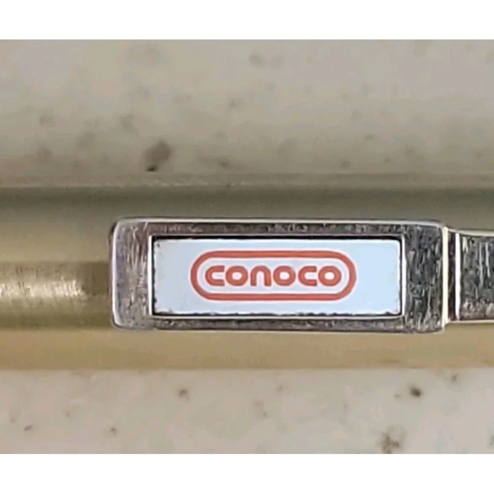 Vintage Conoco Gold‑Tone Collectible Pen • By Paper Mate • (1960s–1980s) USA